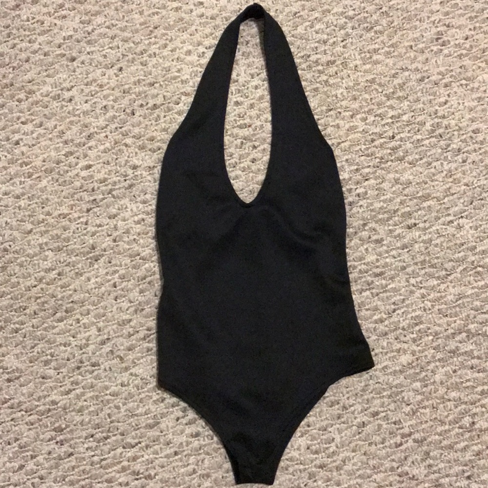 TOBI BLACK BODYSUIT